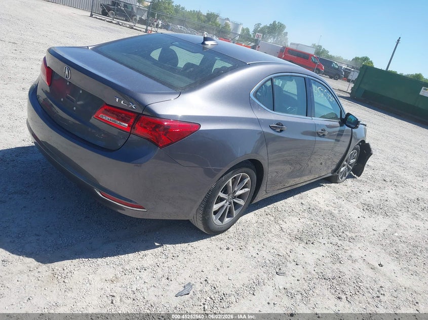Vin: 19uub1f5xja009435, lot: 45750363, acura tlx tech pkg 20184