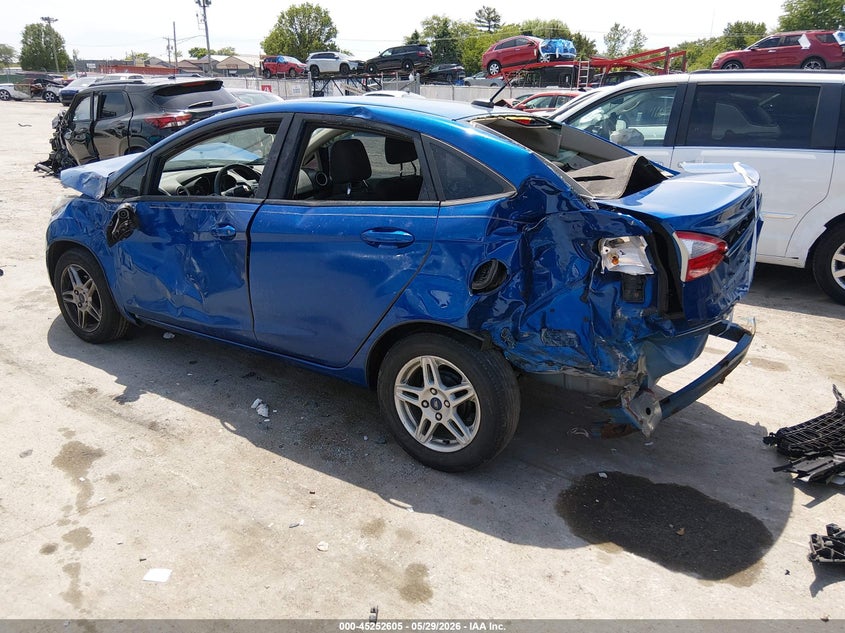 Vin: 3fadp4bjxkm159172, lot: 45750408, ford fiesta se 20193