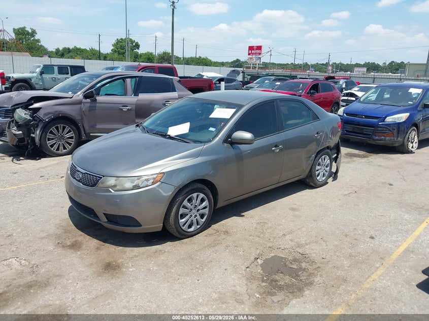 2012 Kia Forte 2.0 Ex grey Lot 111045252613 Vin KNAFU4A20C5635360