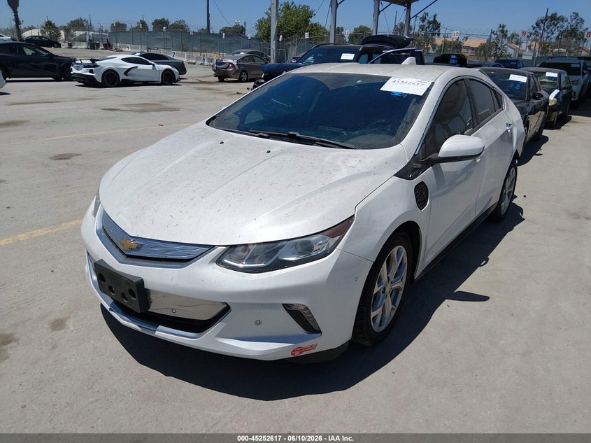Vin: 1g1rd6s53ju145737, lot: 45750420, chevrolet volt premier 20182