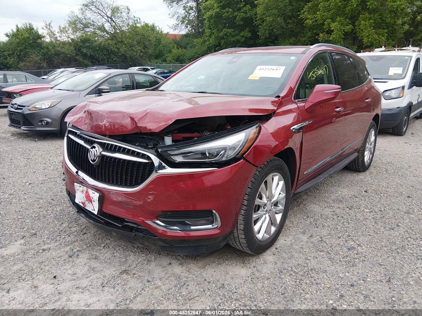 Vin: 5gaevbkw9kj155892, lot: 45750450, buick enclave premium 20192