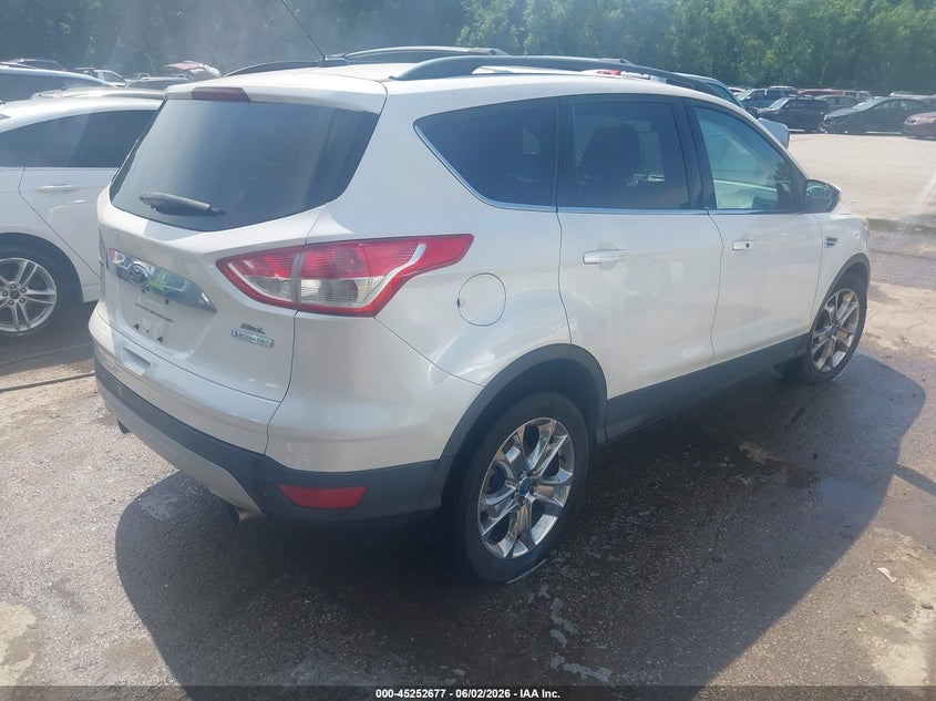 Vin: 1fmcu0hx5duc85081, lot: 45750480, ford escape sel 20134