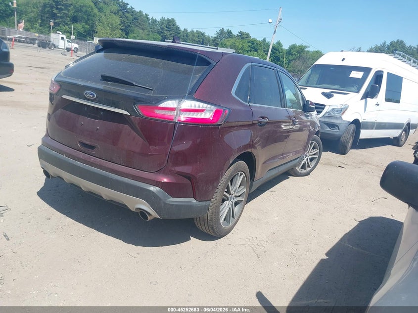 2019 FORD EDGE auction photo 4