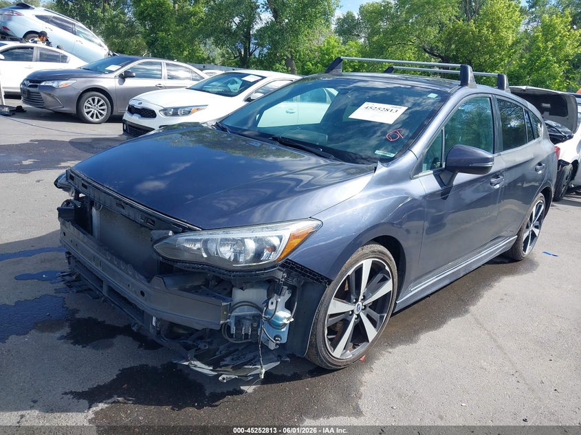 Vin: 4s3gtal64h1716255, lot: 45750616, subaru impreza 2.0i sport 20172