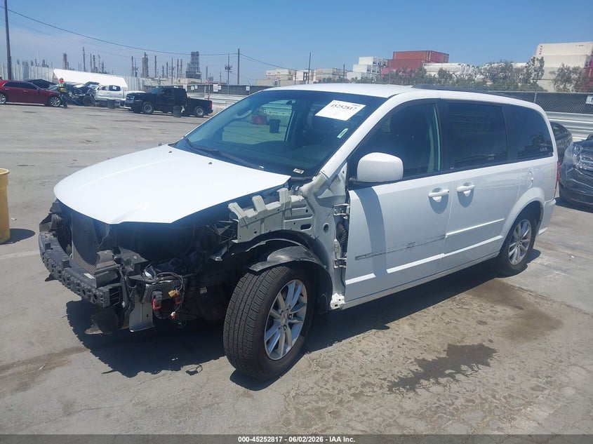 Vin: 2c4rdgcg3er262802, lot: 45750620, dodge grand caravan sxt 20142