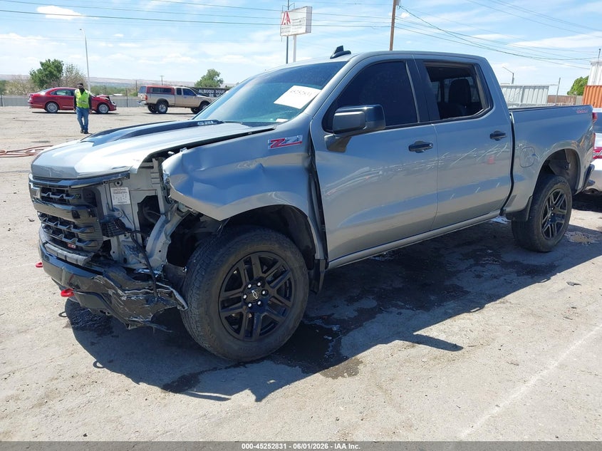 Vin: 3gcukfel1sg102889, lot: 45750634, chevrolet silverado 1500 4wd  short bed lt trail boss 20252