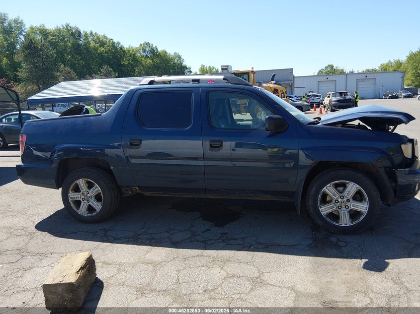 2009 Honda Ridgeline Rt VIN: 5FPYK16279B108407 Lot: 45252853
