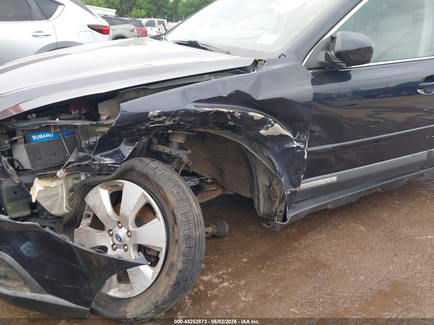 2012 SUBARU OUTBACK auction photo 6