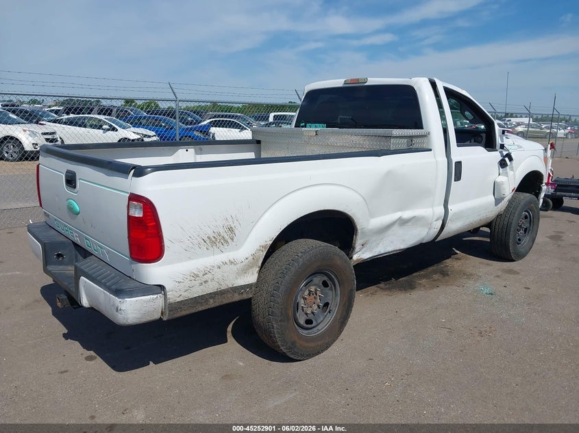 Vin: 1ftbf2btxfec34989, lot: 45750705, ford f-250 xl 20154