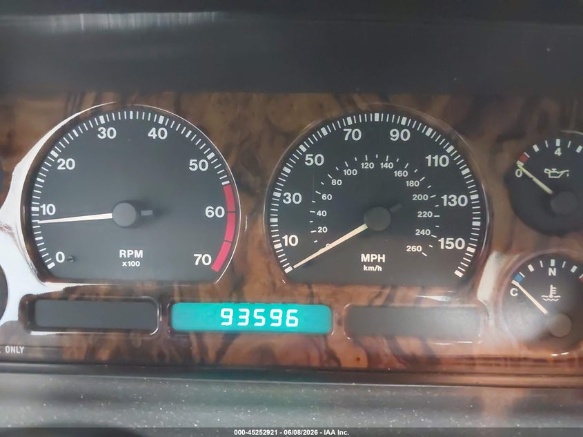 1990 JAGUAR XJ6 auction photo 7