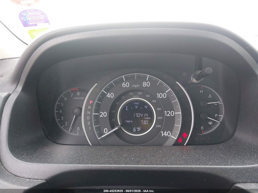 2012 HONDA CR-V SPORT UTILITY VEHICLE 2.4L I-4 DOHC, VVT, 185HP