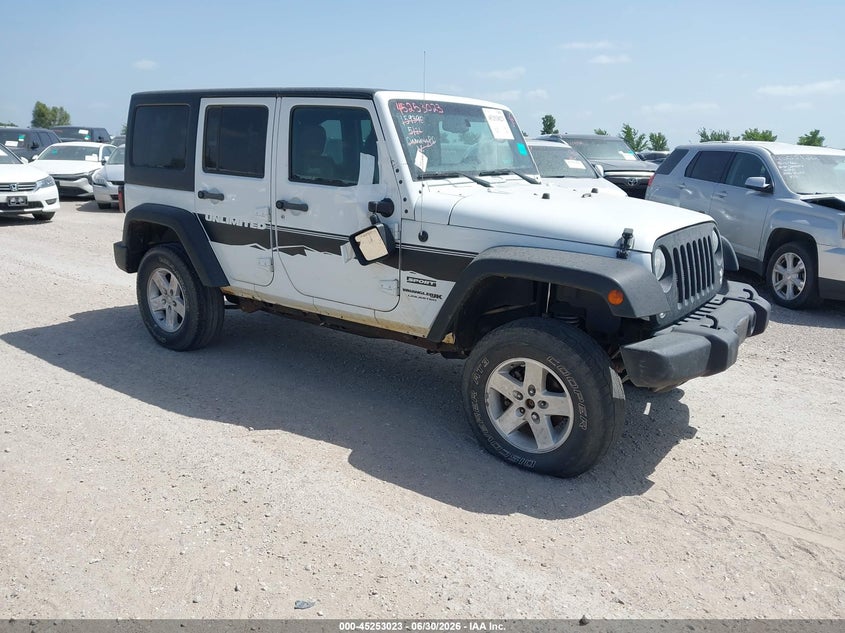 2018 JEEP WRANGLER JK UNLIMITED auction photo 1