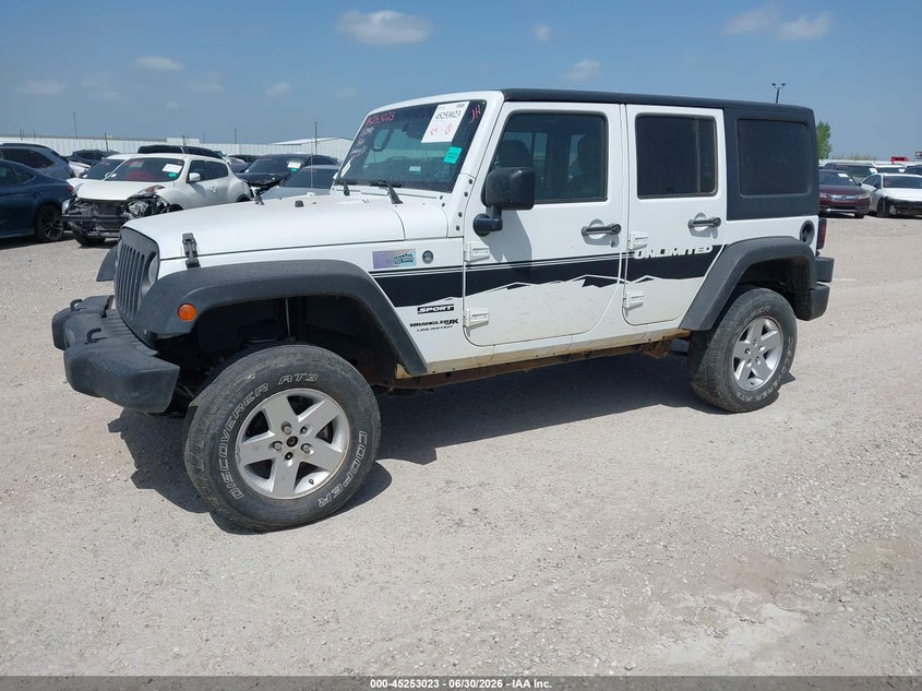 2018 JEEP WRANGLER JK UNLIMITED auction photo 2