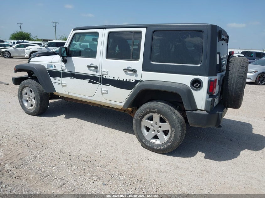 2018 JEEP WRANGLER JK UNLIMITED auction photo 3