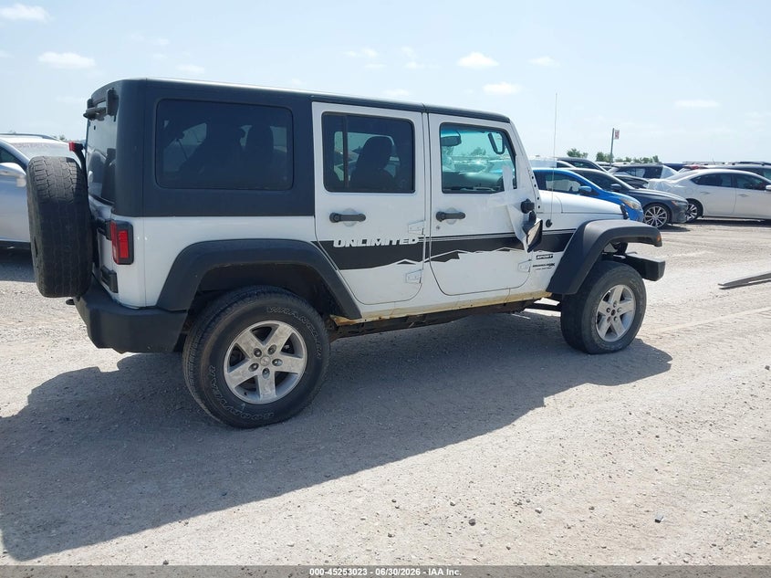 2018 JEEP WRANGLER JK UNLIMITED auction photo 4