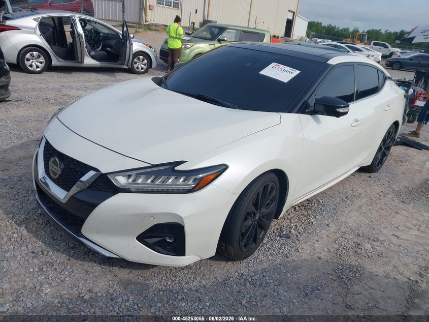 Vin: 1n4aa6av2kc375698, lot: 45750858, nissan maxima 3.5 sr 20192