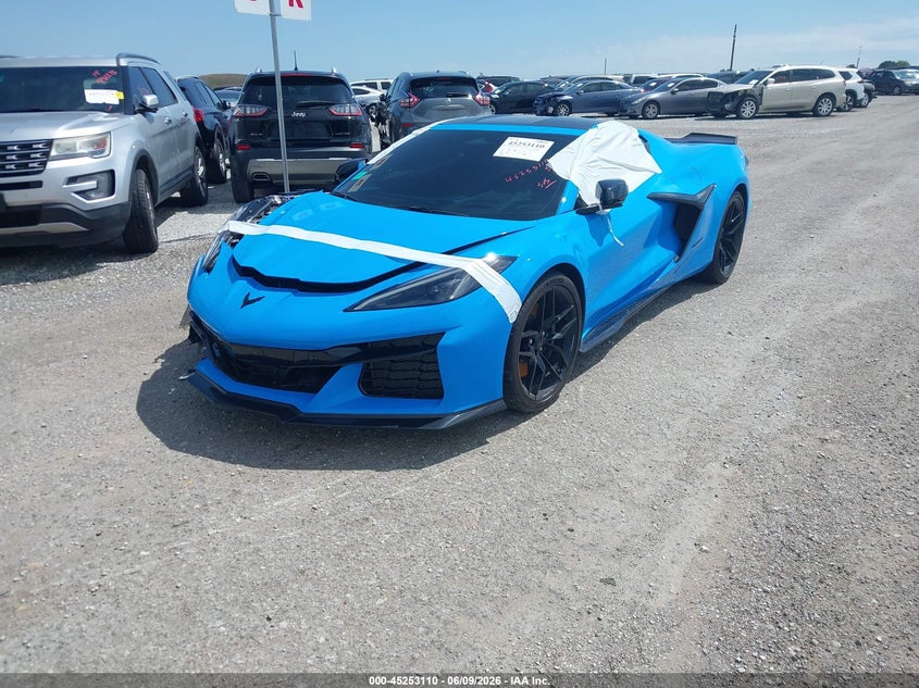 Vin: 1g1yf2d31s5605127, lot: 45750913, chevrolet corvette z06 rwd  3lz 20252