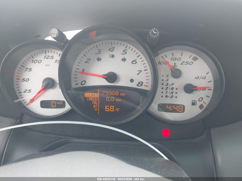 2003 Porsche Boxster VIN: WP0CA29843U621429 Lot: 45253135