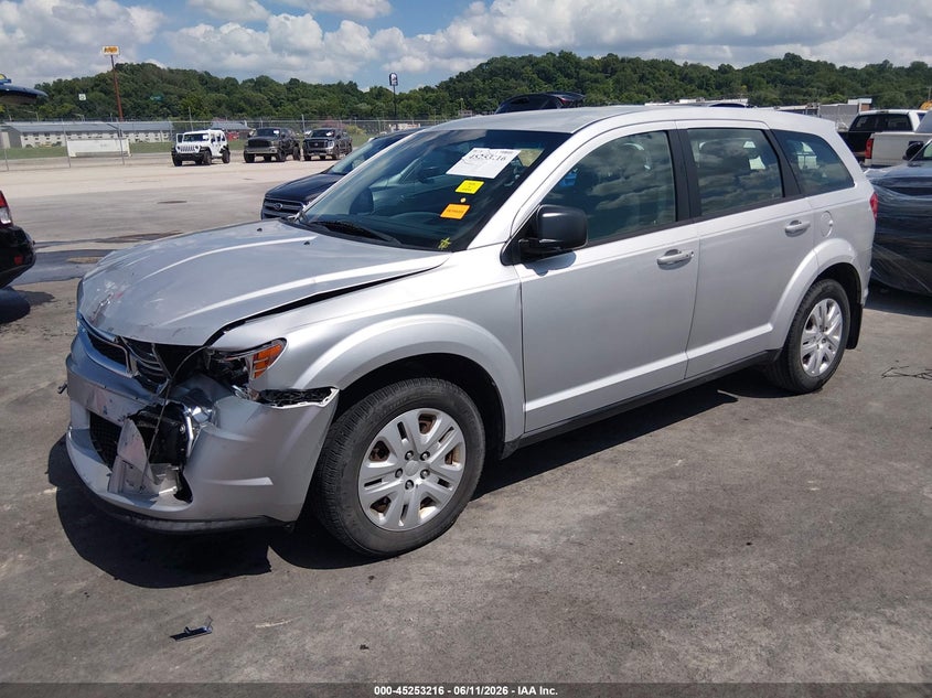 Vin: 3c4pdcab0et153055, lot: 45751025, dodge journey american value pkg 20142