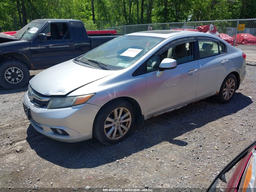 2012 HONDA CIVIC auction photo 2
