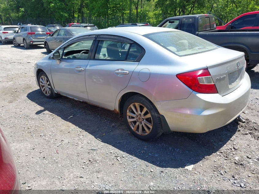 2012 HONDA CIVIC auction photo 3