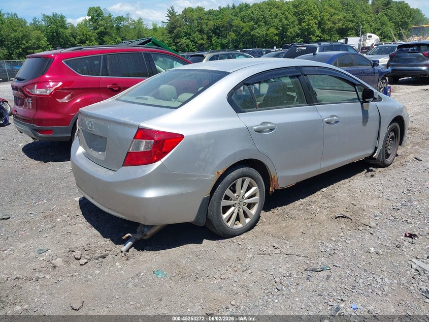 2012 HONDA CIVIC auction photo 4