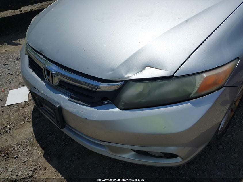 2012 HONDA CIVIC auction photo 6