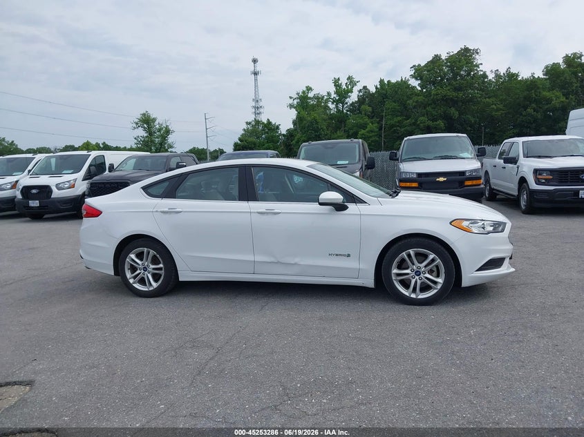 2018 FORD FUSION SEDAN 2.0L I-4 DOHC, VVT, 141HP