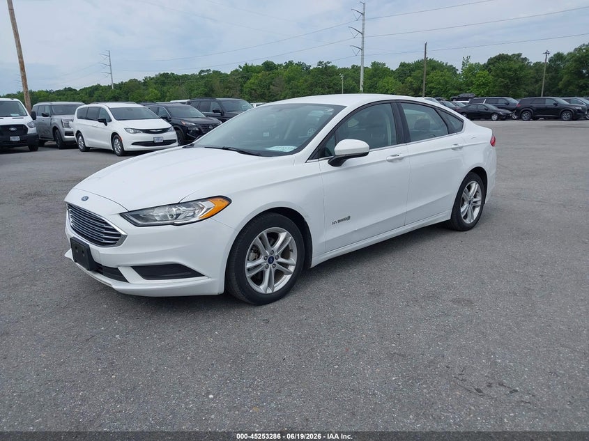 2018 FORD FUSION SEDAN 2.0L I-4 DOHC, VVT, 141HP