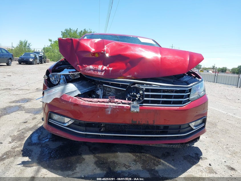 2016 Volkswagen Passat 1.8T Se VIN: 1VWBT7A37GC054998 Lot: 45253291