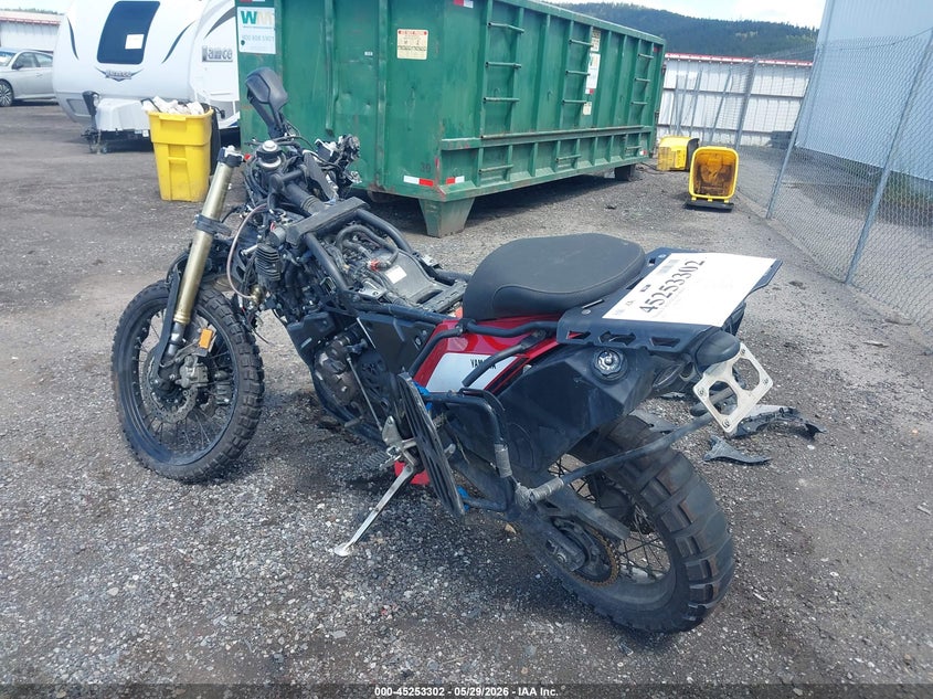 2021 YAMAHA XTZ690 auction photo 3
