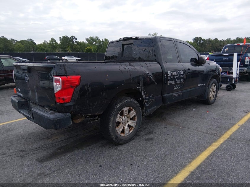 Vin: 1n6aa1ck3jn505231, lot: 45751119, nissan titan s 20184