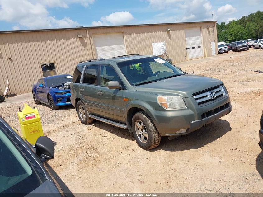 2007 Honda Pilot Ex-L VIN: 5FNYF18577B007773 Lot: 45253324