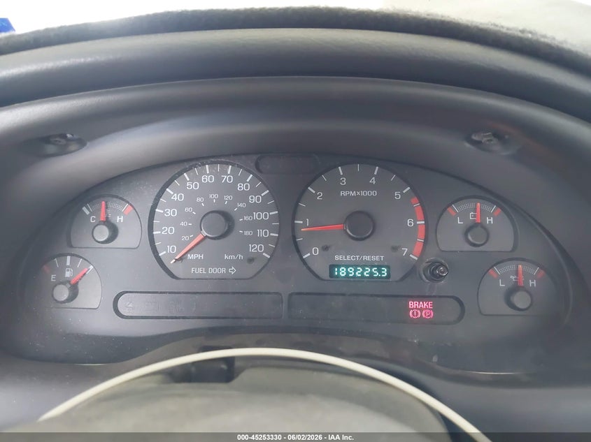 2000 Ford Mustang VIN: 1FAFP4041YF110392 Lot: 45253330