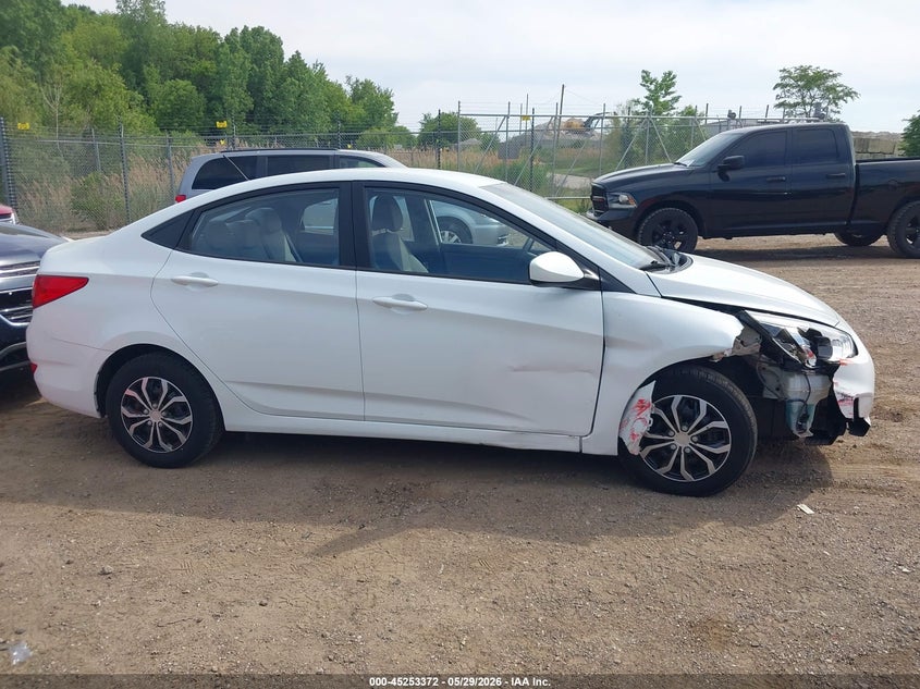 2015 Hyundai Accent Gls VIN: KMHCT4AE7FU876759 Lot: 45253372