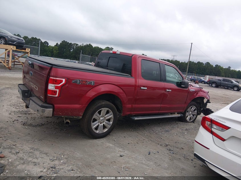 FORD F-150 2019 VIN 1FTEW1EP6KFA55990