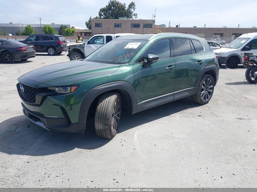 Vin: 7mmvabey8sn388629, lot: 45751200, mazda cx-50 2.5 turbo premium plus package 20252
