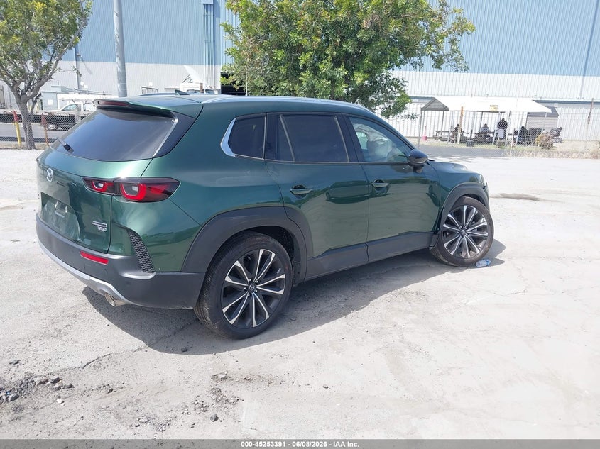 Vin: 7mmvabey8sn388629, lot: 45751200, mazda cx-50 2.5 turbo premium plus package 20254