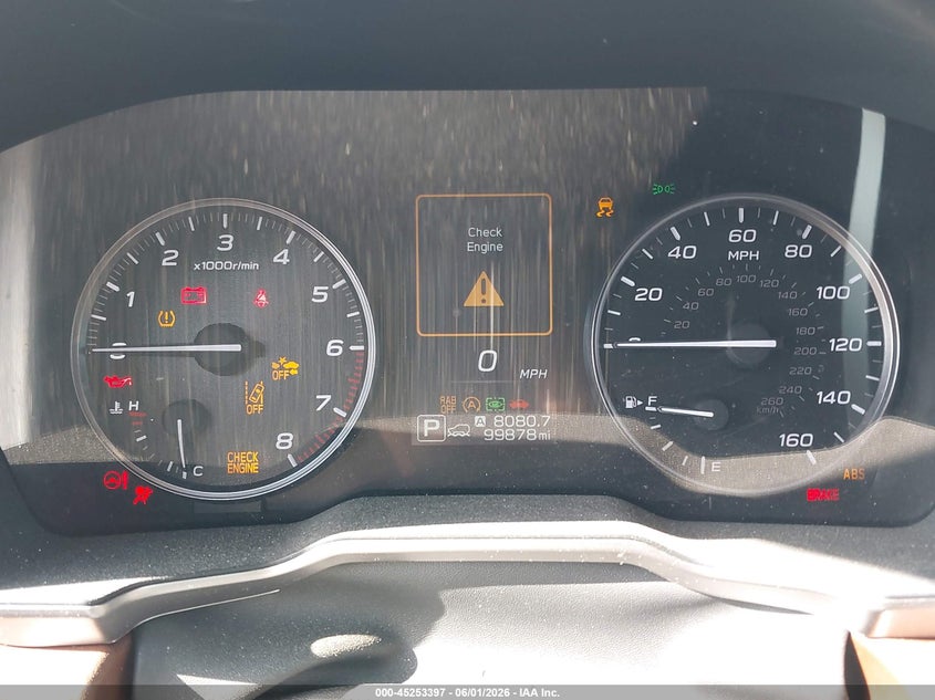 VIN: 4S4BTGPD2L3266216 2020 SUBARU OUTBACK TOURING XT