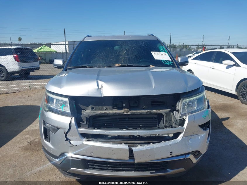 VIN 1FM5K7F85JGA15166 2018 FORD EXPLORER LIMITED