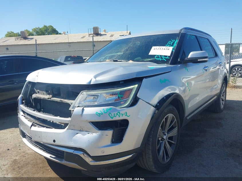 2018 FORD EXPLORER auction photo 2