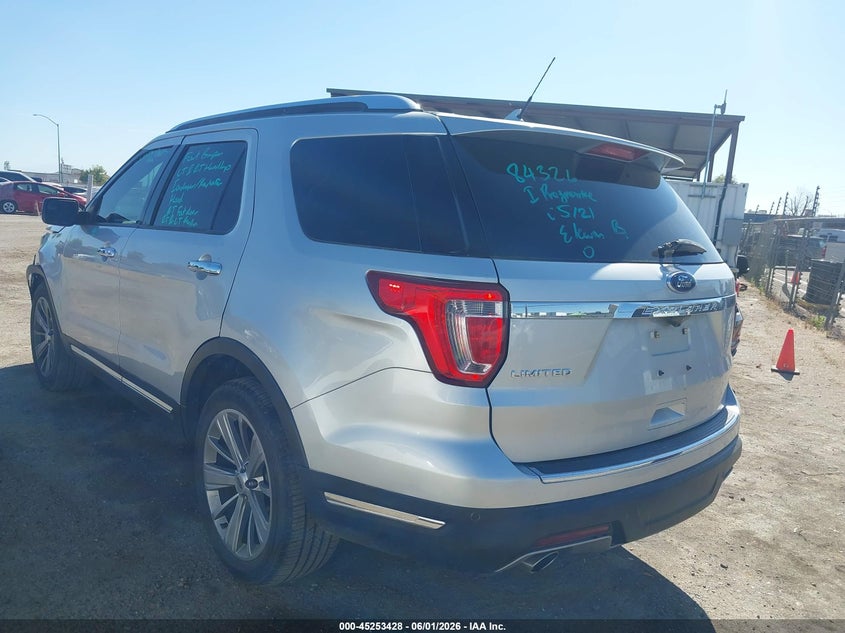 2018 FORD EXPLORER auction photo 3