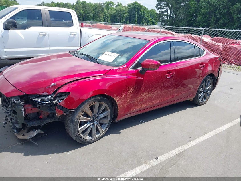Vin: jm1gl1ty0j1315714, lot: 45751260, mazda mazda6 grand touring 20182