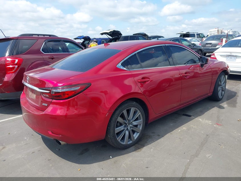 Vin: jm1gl1ty0j1315714, lot: 45751260, mazda mazda6 grand touring 20184