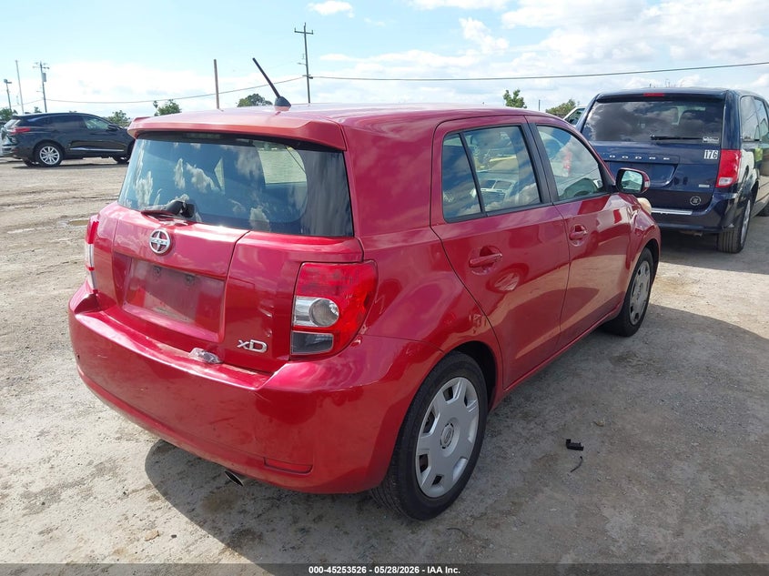 2012 Scion Xd 1.8 Red Lot 111045253526 Vin JTKKU4B40C1016839