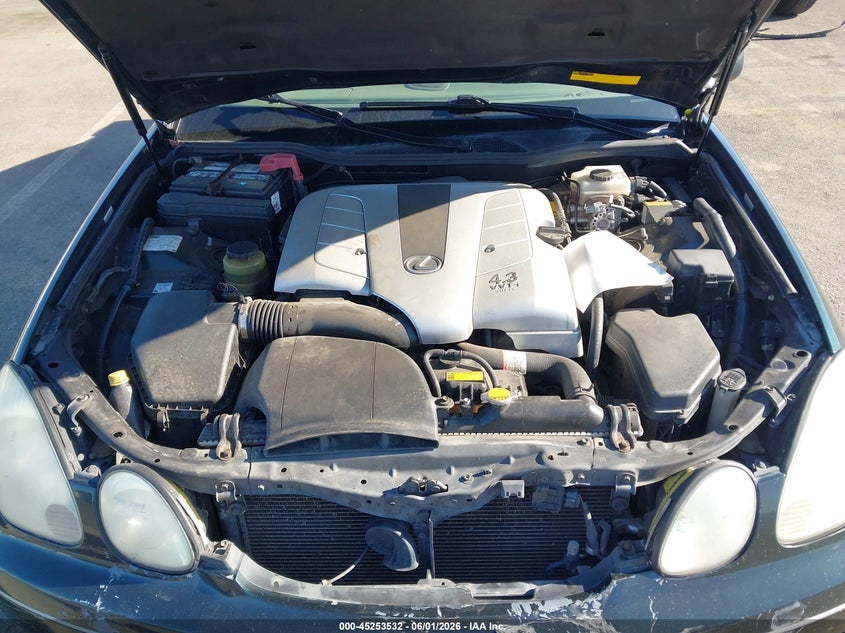 2001 Lexus Gs 430 VIN: JT8BL69S410002213 Lot: 45253532