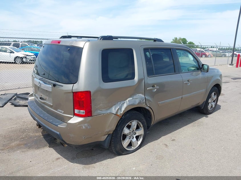 Vin: 5fnyf4h57bb079454, lot: 45751345, honda pilot ex-l 20114
