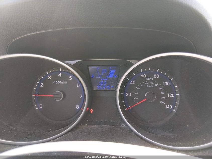2013 Hyundai Tucson Gls VIN: KM8JU3AC0DU546973 Lot: 45253544
