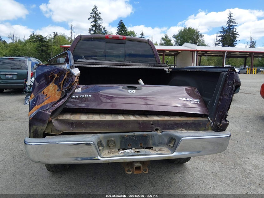 2005 Dodge Ram 2500 Slt/Laramie VIN: 3D7KS28C35G825231 Lot: 45253556