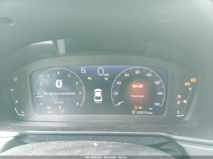 2023 HONDA ACCORD auction photo 7
